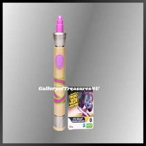 2023 Disney Star Wars Young Jedi Adventures Lighsaber Lys Solay Purple - Picture 1 of 1