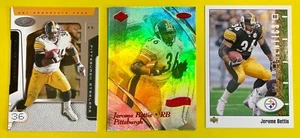 JEROME BETTIS, Pittsburgh Steelers 3-card lot, HALL OF FAME, SUPER BOWL CHAMPION - Bild 1 von 2