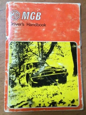 MGB Owners Manual USA 1975 1976 1977 Drivers Handbook Owner Guide Hand Book MG B - Image 1 of 4