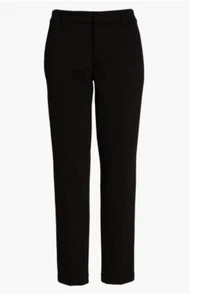 Liverpool Los Angeles Womens Black Kelsey Knit Trousers Size 14/32 Stitch Fit - Picture 1 of 4