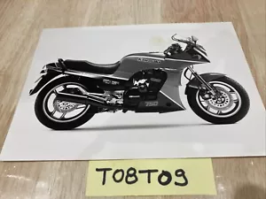 Kawasaki Moto GPz750R Ninja 750 GPz R Foto NB Dossier De Prensa Concesionario - Imagen 1 de 1