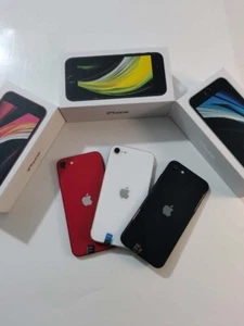Refrubished A+++ Apple iPhone SE(2ND GEN) 64GB/128GB/256GB Unlocked all colors - Afbeelding 1 van 8