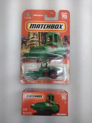 Matchbox 70 Years Road Roller carded & power grabs fast & combined shipping  - Image 1 of 3