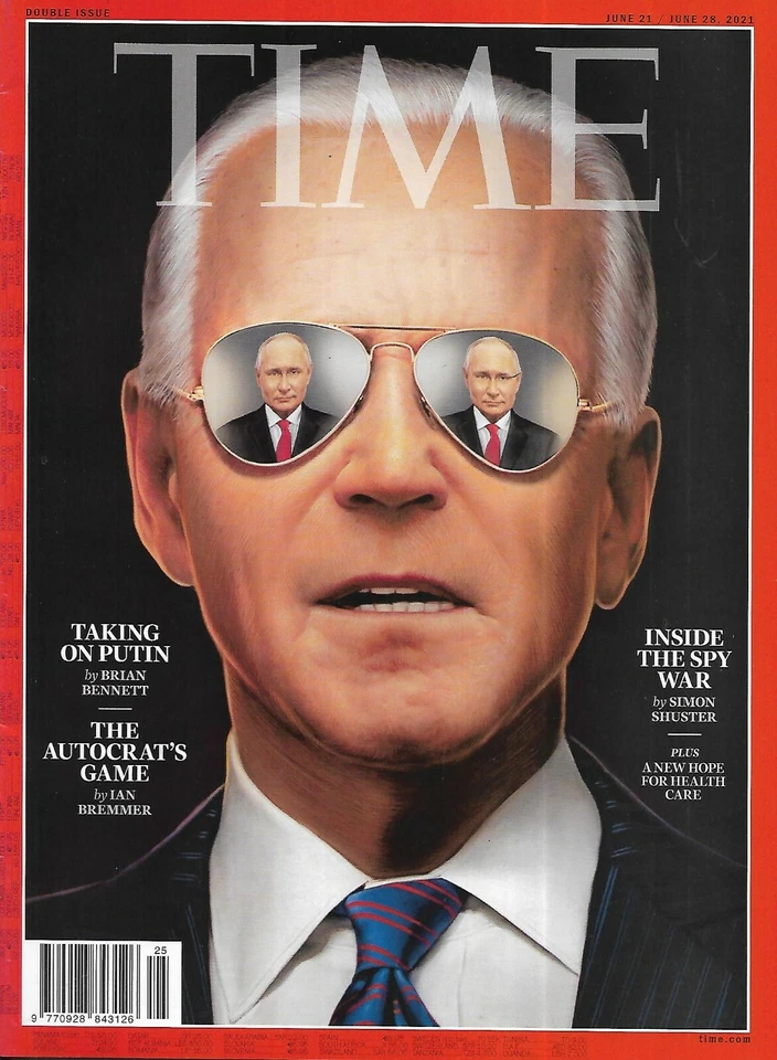 Time VOL.197 23&24 June 21th 2021 Joe Biden, Taking They Putin / Health Care - Image 1 of 1