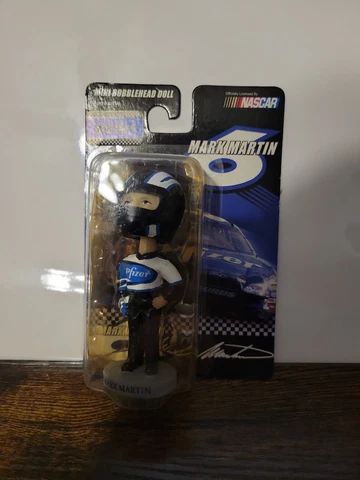 MARK MARTIN PFIZER #6 Limited Edition NASCAR BOBBLEHEAD DOLL Bobble Dobbles Cover