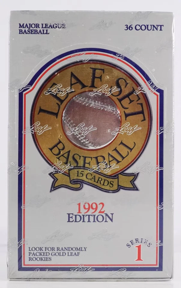 1992 Leaf Baseball - Base Cards (Series 1 & 2), Gold Card Parallels, & Inserts - Image 1 of 1