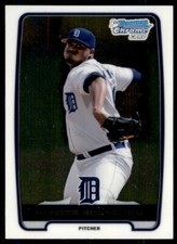 2012 Bowman Draft Picks & Prospects Chrome Hunter Scantling Detroit Tigers