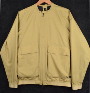 Lululemon Lab Ashta Bomber Reversible Jacket Mens Medium Hazy Gold - Picture 1 of 21