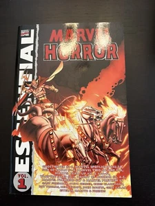 MARVEL HORROR, VOL. 1, B & W, Essential 1ST PRINTING 2006, 500 PAGES! New - Picture 1 of 8