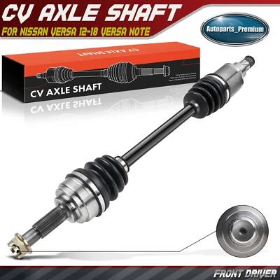 Передняя водительская ось CV в сборе для Nissan Versa 2012-2018 Versa Note 14-18 DOHC - Изображение 1 из 4