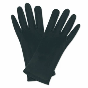 Guantes Teatrales Blanco o Negro Desfile Disfraz Accesorio - Imagen 1 de 2