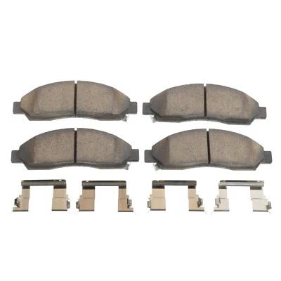 Подлинный комплект передних дисковых тормозных колодок с зажимами GM 04-08 Canyon Colorado G6 89040317 - Изображение 1 из 4