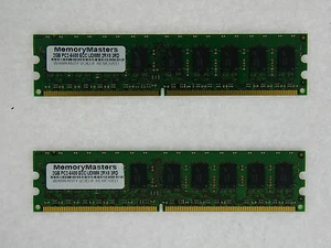 4GB (2X2GB) MEMORY 256X72 PC2-6400 800MHZ 1.8V ECC DDR2 240 PIN DIMM - Picture 1 of 1