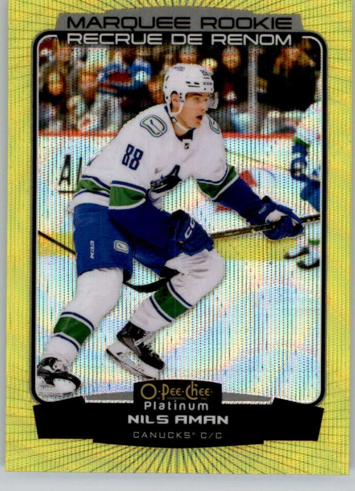 2022-23 O-Pee-Chee OPC Platinum Hockey Neon Yellow Surge Pick From List 151-300 - Image 1 of 1