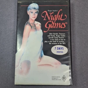 Night Games Video VHS Erotica Sexy R Rated - Picture 1 of 4