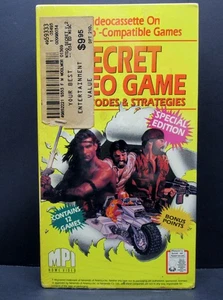 Secret Video Game Tricks, Codes & Strategies, VHS, MPI Home Video, 1989 - Imagen 1 de 3
