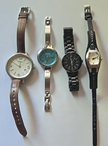 Untested (As-Is) FOSSIL Watch Lot of 4 - Picture 1 of 10