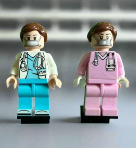 Ärztin und Krankenschwester Minifiguren - Bild 1 von 1
