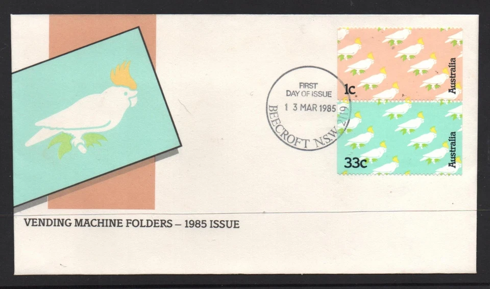 FDC " VENDING MACHINES " AUSTRALIA 1985 - Image 1 of 1