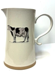 Brocca mucca fattoria gres ceramica di Blue Sky Spectrum 8,25” T fattoria - Foto 1 di 5