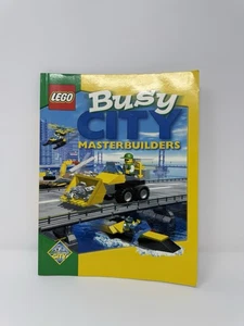 Lego B3058 Busy City Master Builders solo libro - Imagen 1 de 9