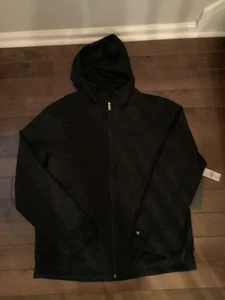NWT mens kenneth cole black active jacket size medium - Picture 1 of 6