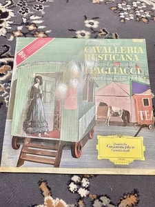 VINYL RECORD Pietro Mascagni Cavalleria Rusticana Deutsche Grammophon Gesellscha - Imagen 1 de 2