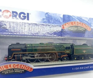TT Scale BR Britannia Class Hornby Corgi 1:120 Model Locomotive Train NEW - Picture 1 of 11