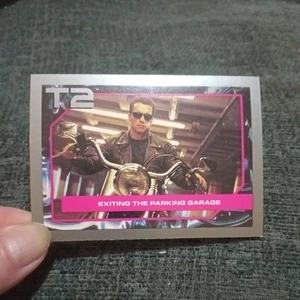 💥T2 Terminator 2 Judgment Day Impel 1991 #25 exiting the car parking garage - Picture 1 of 2