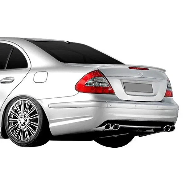 For Mercedes-Benz E550 07-09 E63 Style Fiberglass Rear Bumper Cover Unpainted Foto 1 de 4