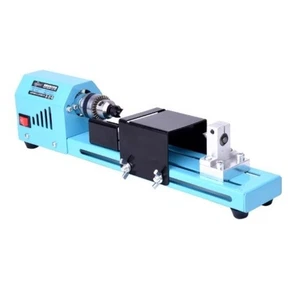 220V Micro Lathe 150W Multi-Function Home Use Small Buddha Bead Polishing Lathe - Picture 1 of 16