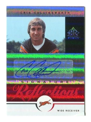 2005 Upper Deck - Signature Reflections Cris Collinsworth Auto #SR-CC Bengals - Image 1 of 2