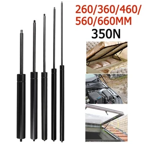 Muelle de presión de gas universal 260 mm - 660 mm muelle de gas 350N amortiguador coche cama caravana - Imagen 1 de 21