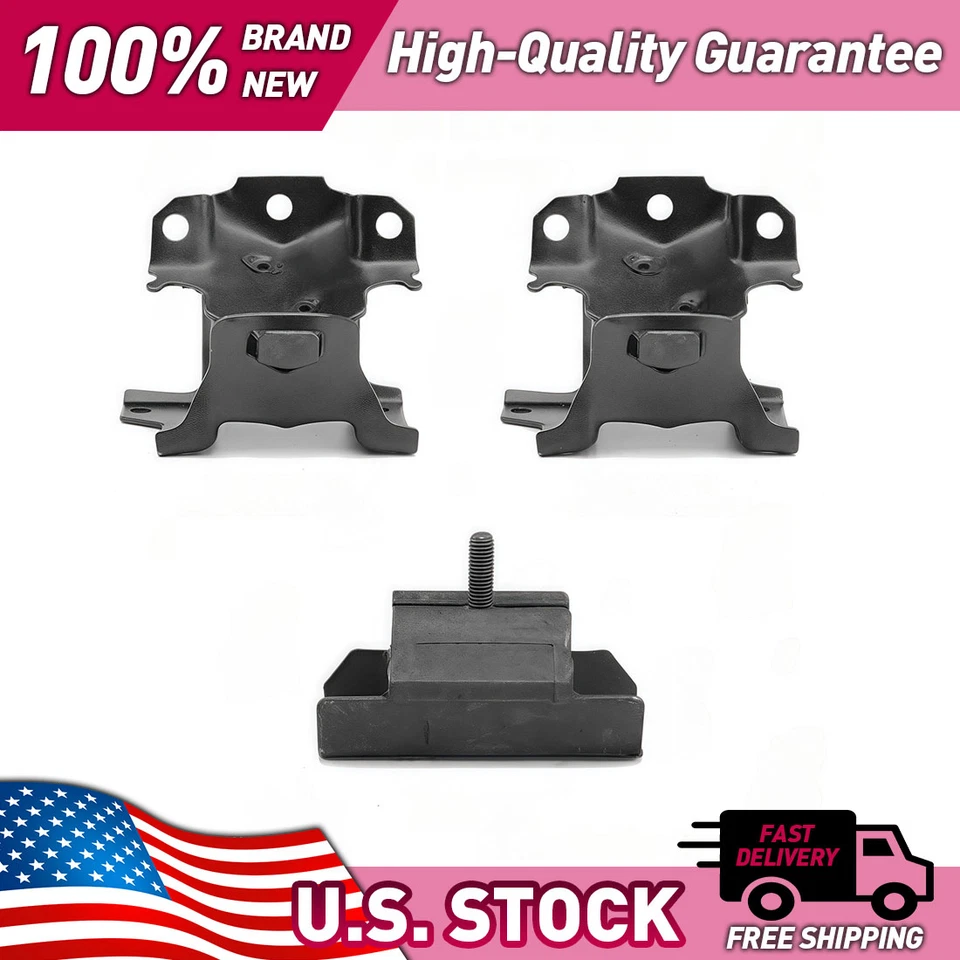 Kit de montaje de motor para Chevrolet Silverado 3500 2001 2002 2004 2005 2006 8,1 L V8 Foto 1 de 4