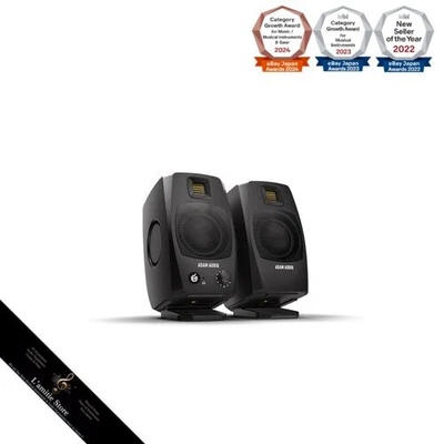ADAM Audio D3V Black Monitor Speakers (Pair)Japan Brand New - Image 1 of 4