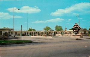 Vintage Bowling Green Motel Kentucky Photochrome Postcard 1950s - Picture 1 of 2