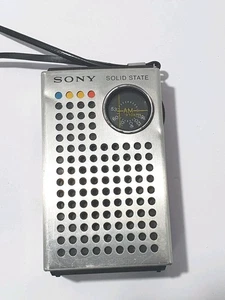 Vintage Sony TR-4100 AM Solid State Pocket Transistor Radio getestet & funktionsfähig - Bild 1 von 10