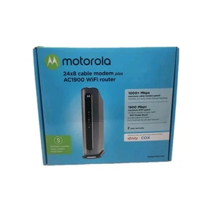 Motorola MG7700 AC1900 Dual-Band DOCSIS 3.0 Cable Modem Router - Picture 1 of 5