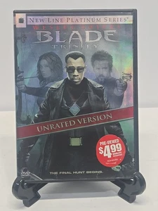 Blade: Trinity (2004) Unrated 2-Disc Widescreen DVD New Line Platinum Series  - Picture 1 of 5
