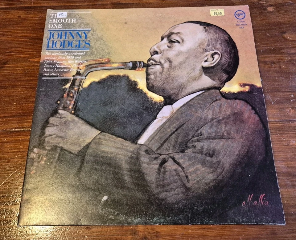 JOHNNY HODGES - THE SMOOTH ONE 2XLP 2632 082 VERVE RECORDS 1979 VG++! - Image 1 of 1