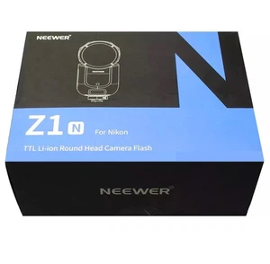 Neewer Z1-N TTL Round Head Rechargeable Li-ion Camera Flash Speedlite For Nikon - Picture 1 of 1