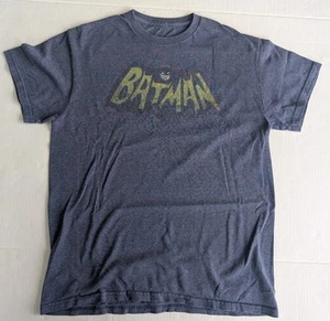 CAMISETA BATMAN '66 LOGO TALLA PEQUEÑA DC COMICS ADAM WEST ¡MUY BUENA! - Imagen 1 de 6