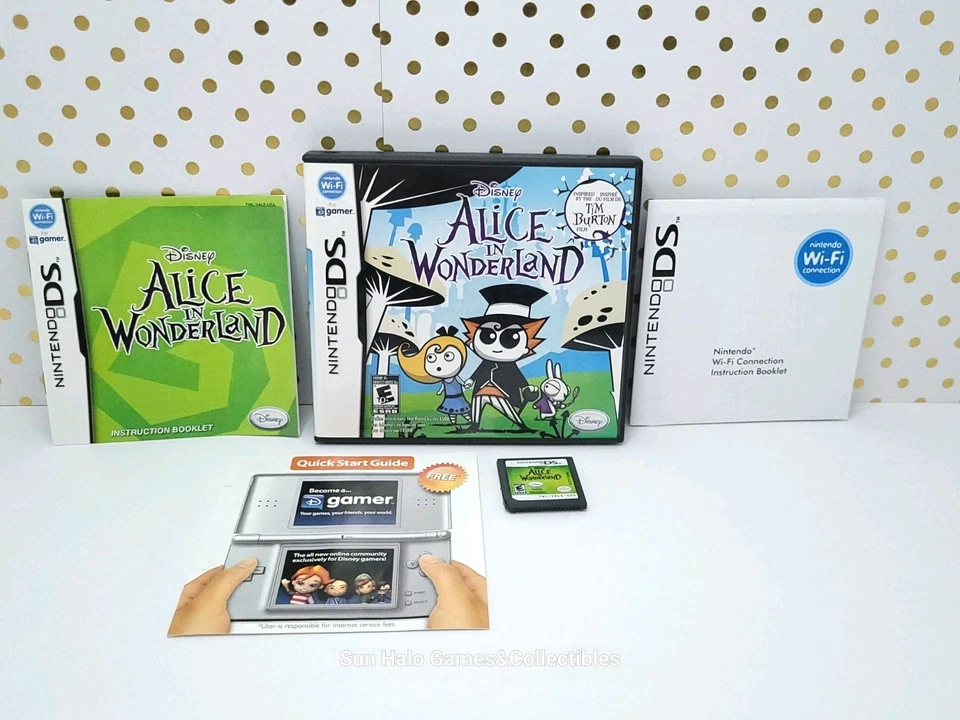 Alice in Wonderland Authentic (Nintendo DS, 2010) CIB Complete, TESTED  - Image 1 of 4