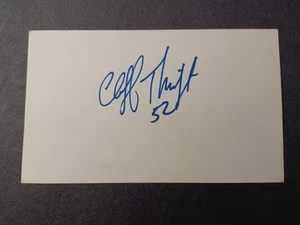 Scheda indice firmata Cliff Thrift - caricabatterie, orsi, arieti, centro est - Foto 1 di 1