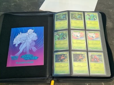 2025 Pokemon Journey Together Master Set  With 4 Promos. includes binder - Image 1 of 4