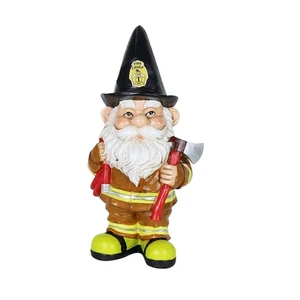 Gartendeko Feuerwehrmann Wichtel Statue Feuerwehrmann Held Outdoor Hof Deko Geschenke  - Bild 1 von 7