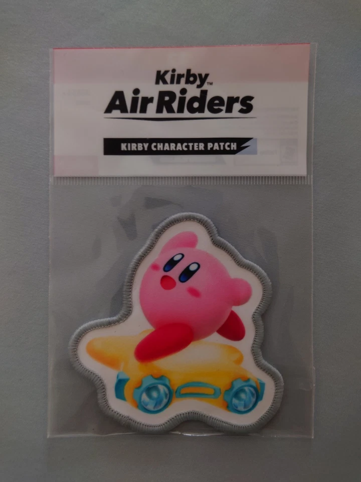 Kirby Air Riders Iron-on patch (Official Nintendo Merchandise) - Image 1 of 1