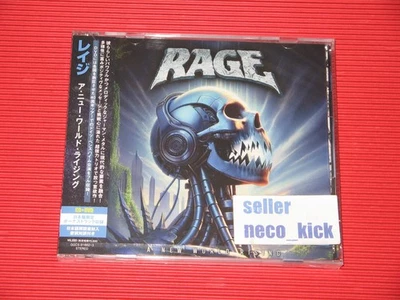 6WT RAGE A NEW WORLD RISING WITH BONUS TRACK  2025 JAPAN CD + DVD - Image 1 of 2
