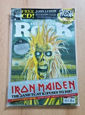 CLASSIC ROCK MAGAZINE - IRON MAIDEN COLLECTORS EDITION OCT 2015 COVER #1 -SEALED - Image 1 of 3
