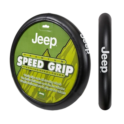 Cubierta del volante PlastiColor 006478R01; agarre de velocidad; universal; para Jeep; Bla Foto 1 de 4